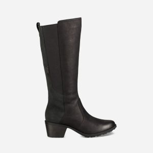 Teva Anaya Tall Waterproof Damen Stiefel Schwarz (Österreich)